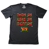 Black Born In Live In Reppin' 414 t-shirt