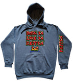 Blue Born In Live In Reppin' D.C. hoodie