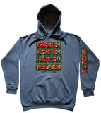 Blue Born In Live In Reppin' Houston hoodie