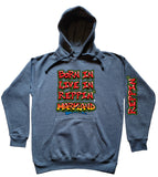 Blue Born In Live In Reppin' Maryland hoodie