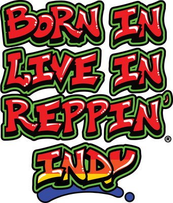 Born In Live In Reppin' Indy t-shirt