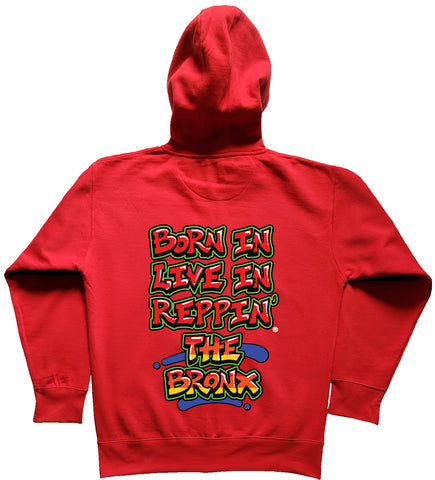 Red Born In Live In Reppin' The Bronx back