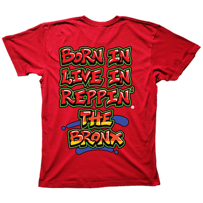 Red Born In Live In Reppin' The Bronx back